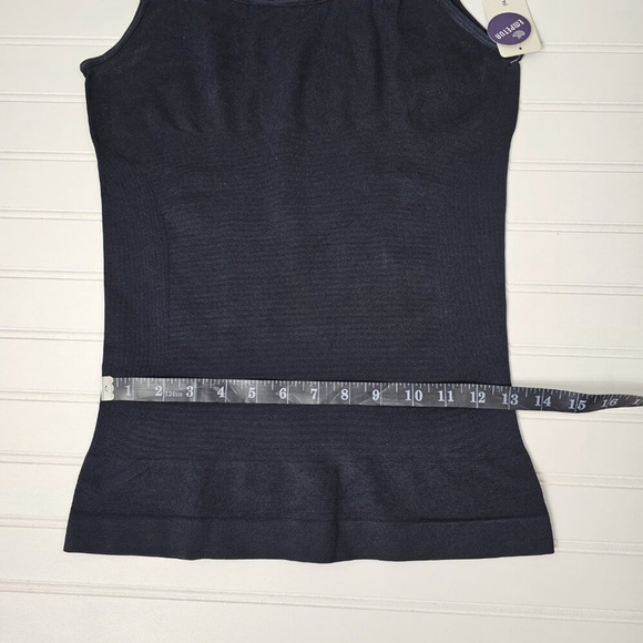 Empetua by Shapermint Women's Black Scoop Neck Shaper Cami Size XL NWT - Picture 11 of 13